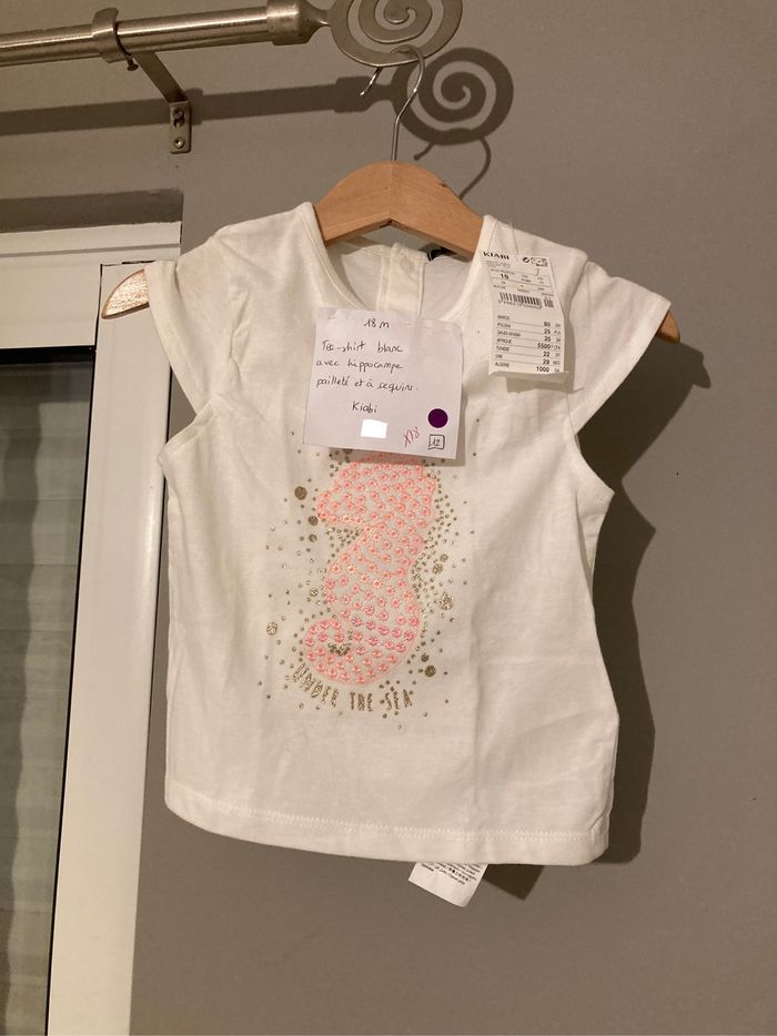 Tee-shirt kiabi  18m