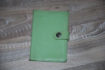 protège carnet porte carte cuir cacharel