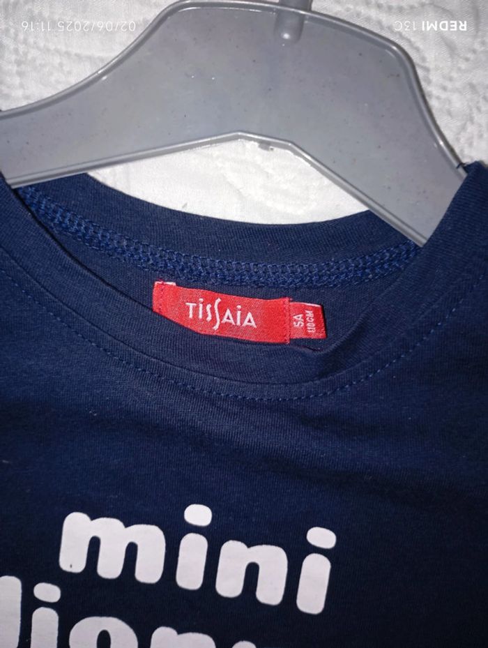 Tee shirt bleu marine - photo numéro 2