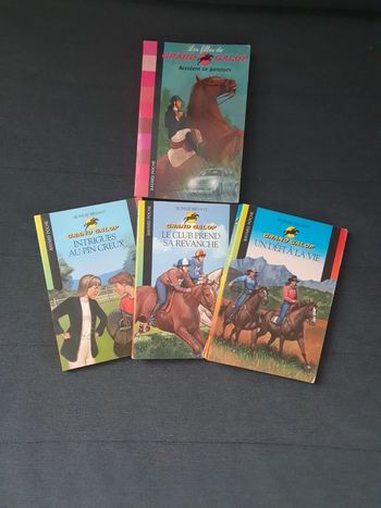 Lot 4 romans  "Grand galop"