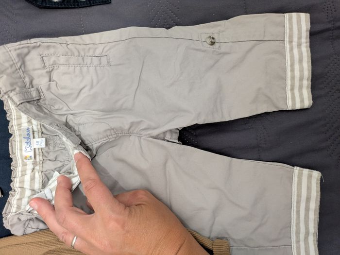 Lot 4 pantalons 6 mois - photo numéro 4