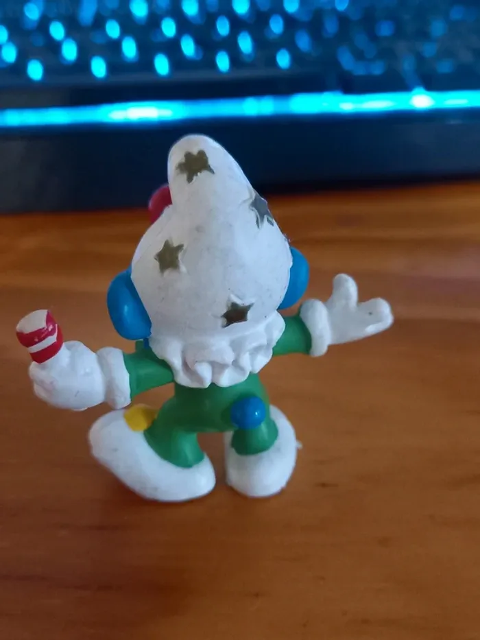 20090 Schtroumpf Clown - photo numéro 3