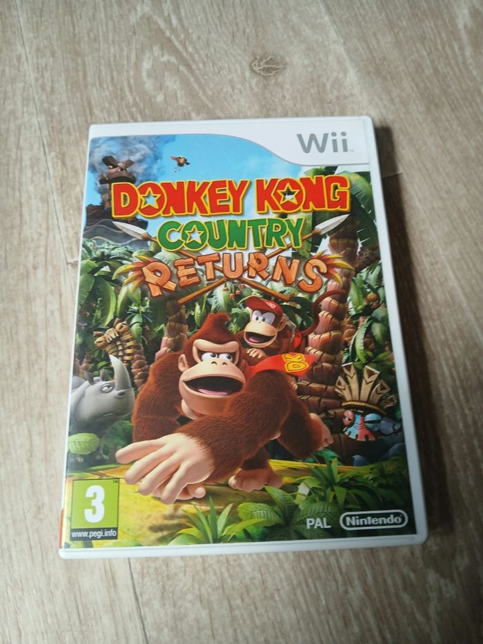 Jeu de wii Donkey kong