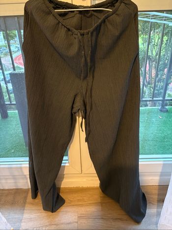 Pantalon gaz de coton femme