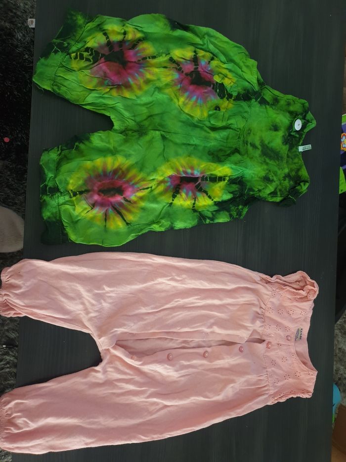 Combi fille 12 mois été