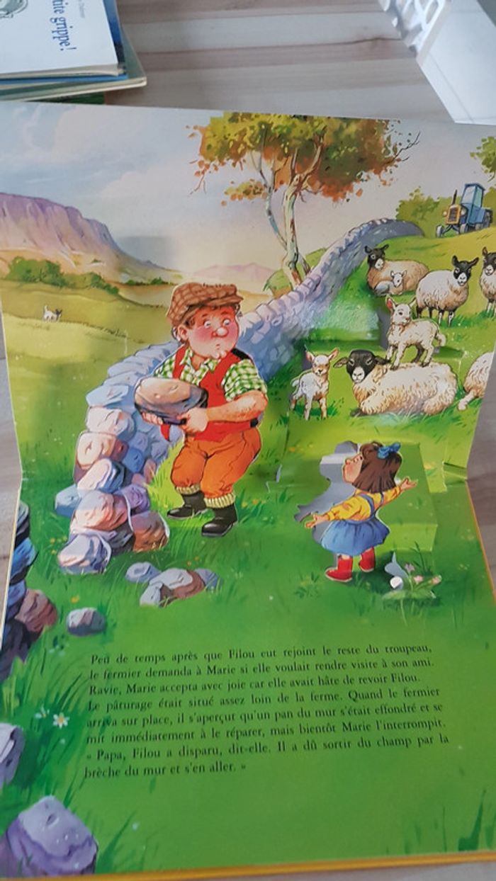 Livre animé Contes du Bouton d'or Filou l'agneau a disparu - photo numéro 4