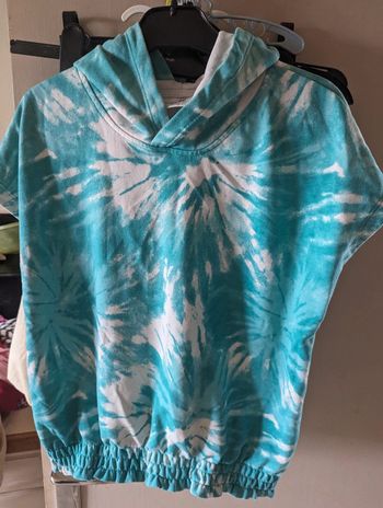 Pull sans manche hoodie