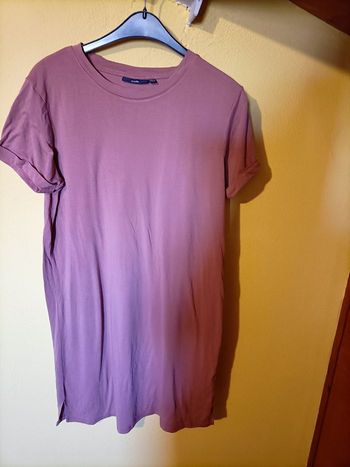 Robe T-shirt Kiabi – marron glacé / terre cuite
