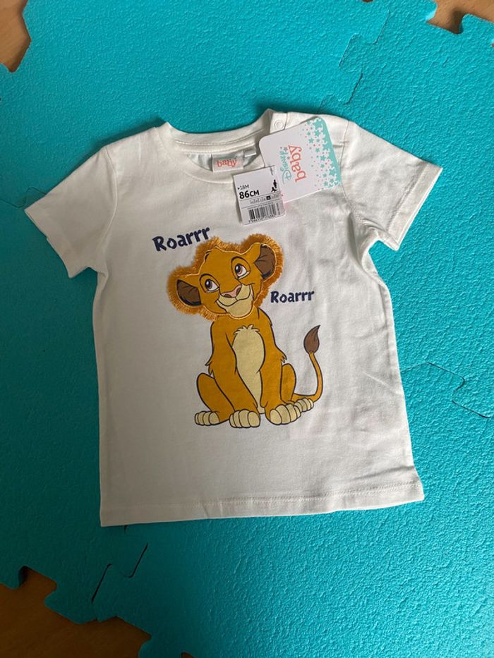 T-shirt Disney Baby Taille 18 M - 86 cm