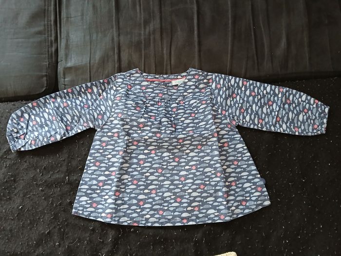 Ensemble été short/haut 12 mois fille - photo numéro 4