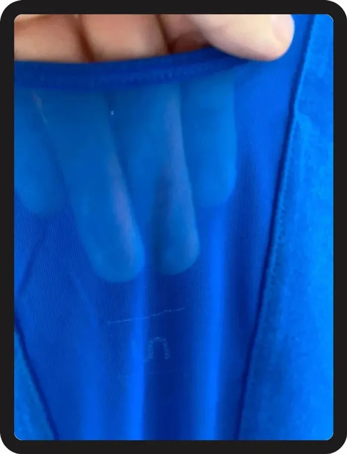 Undiz Body Résille & Bleu roi Taille S/36 - photo numéro 3