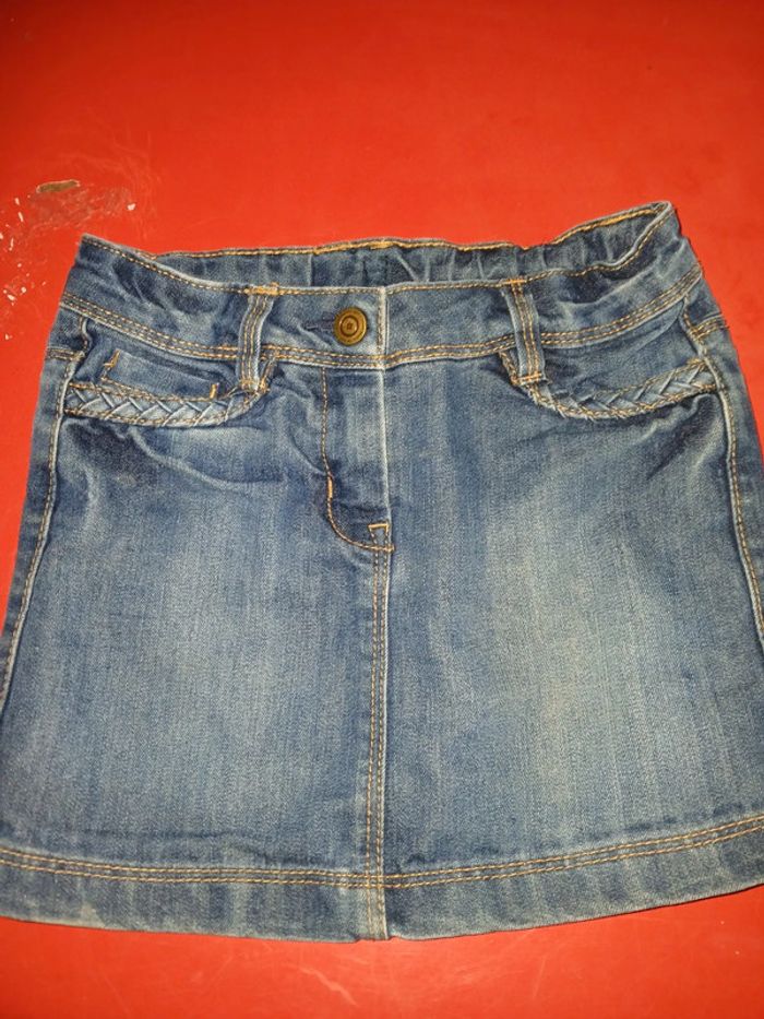 Jupe jeans tape à l'œil 4 ans