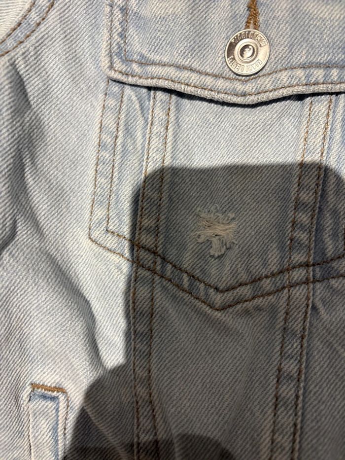 Veste en jeans fille - photo numéro 5