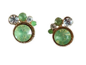 Boucles d'oreilles strass