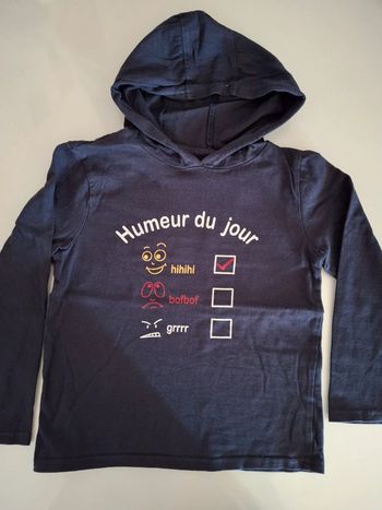 Sweat à capuche 6 ans