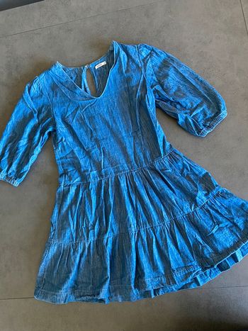 Robe courte en jeans taille 38