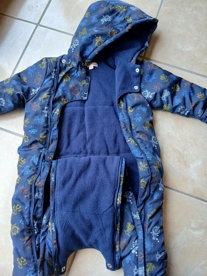 Combipilote doublé avec capuche - photo numéro 5