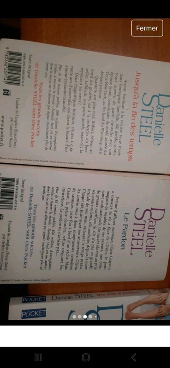 Lot de 4 livres amour - photo numéro 2