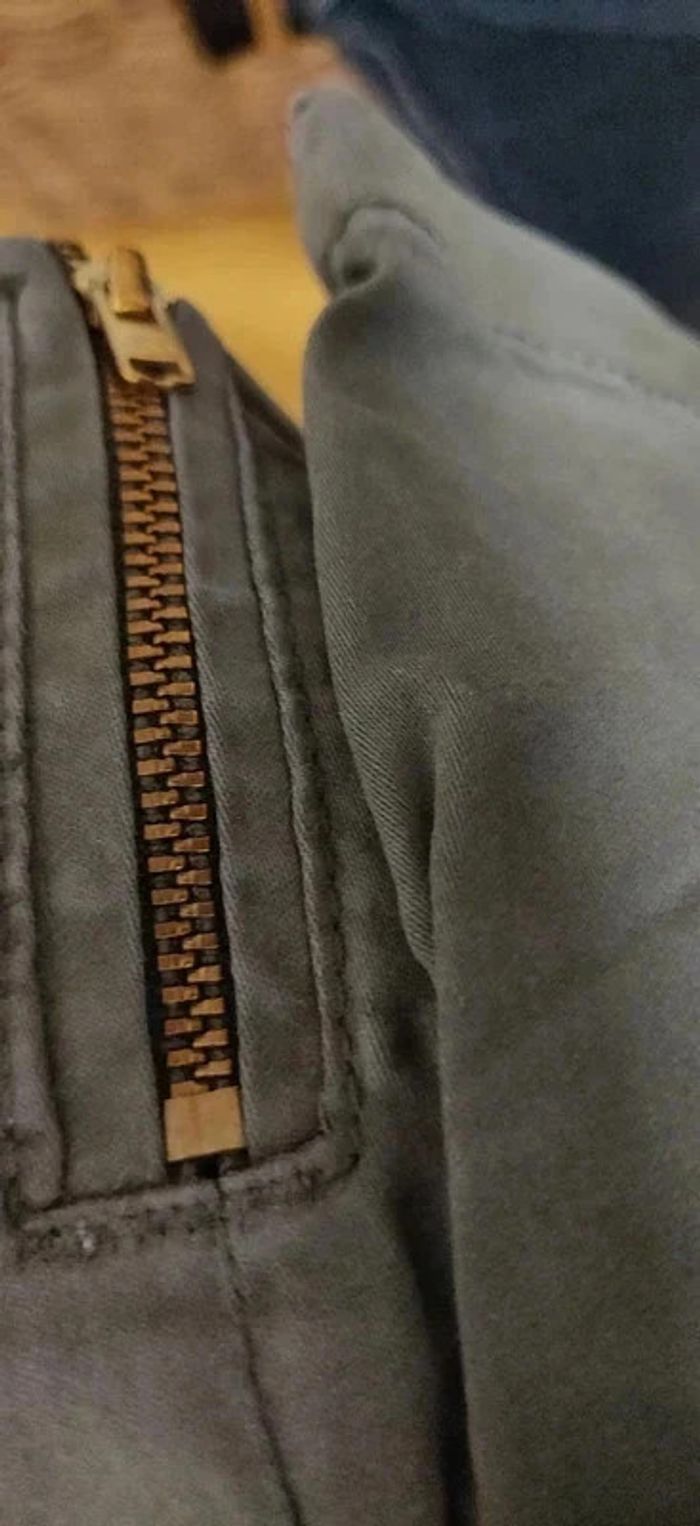 Pantalon skinny kaki Promod 40 - photo numéro 4