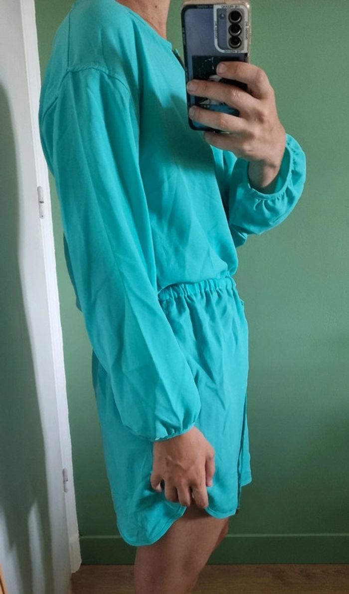 Robe bleue d'été - photo numéro 5