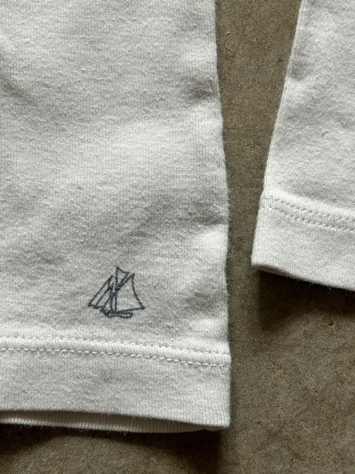 Tee-shirt Petit Bateau manches longues 8 ans - photo numéro 4