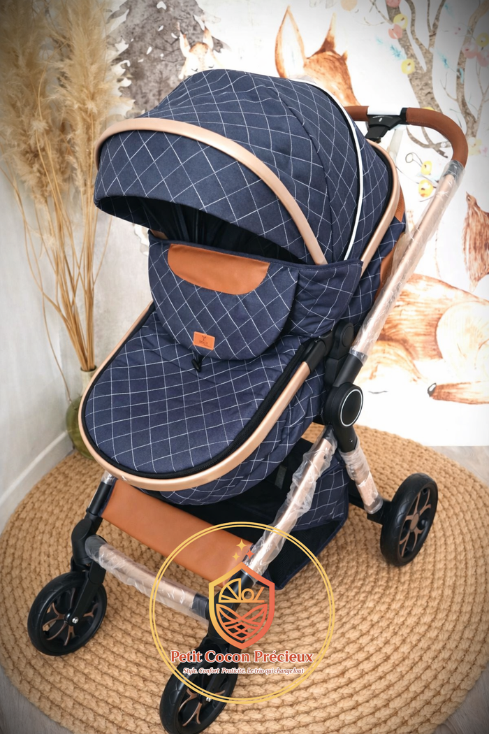 Poussette 3-en-1 Magic ZC bleu / Neuve / Vendeuse déclarée dans la puériculture. - photo numéro 8