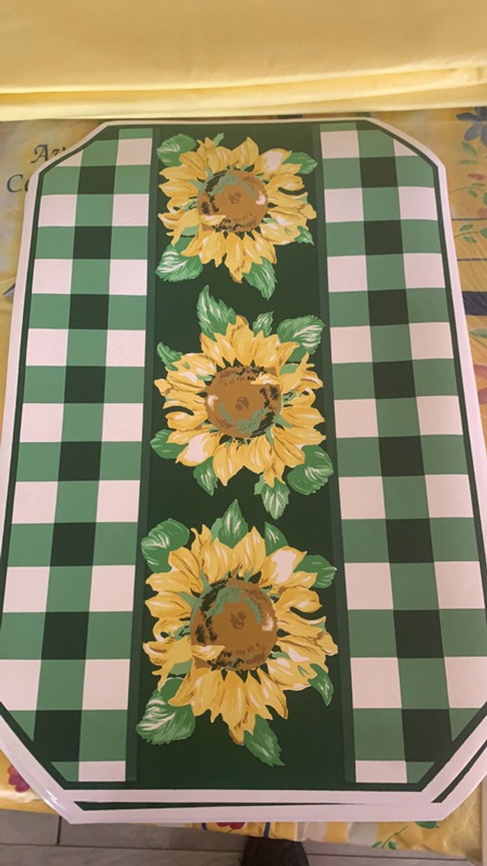 Ensemble nappe et set de table