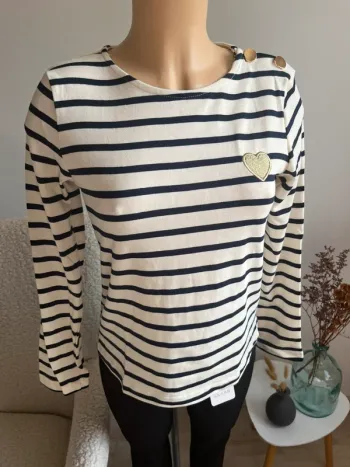 Pull marinière taille S/M