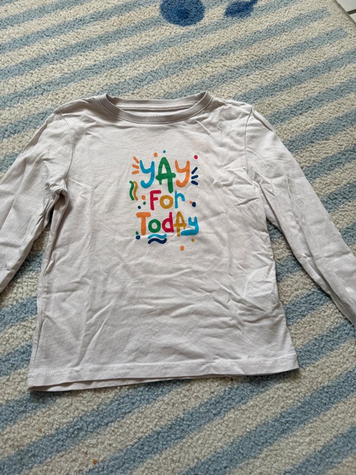 T shirt à manches longues 6 ans
