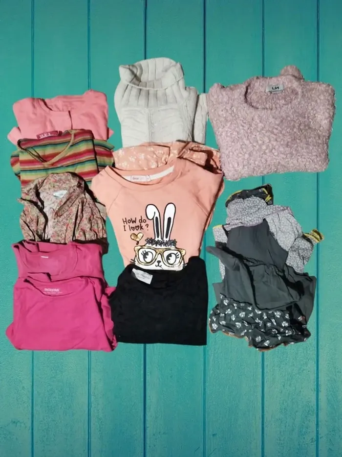 Lot de vêtements fille