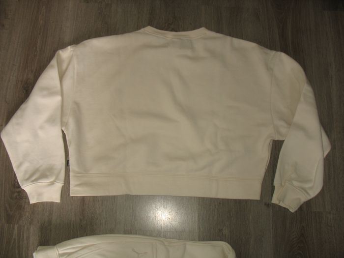 JOGGING 2 PCS : SWEAT SHIRT + PANTALON ÉCRU "PUMA" - TAILLE L - n°01 - photo numéro 3