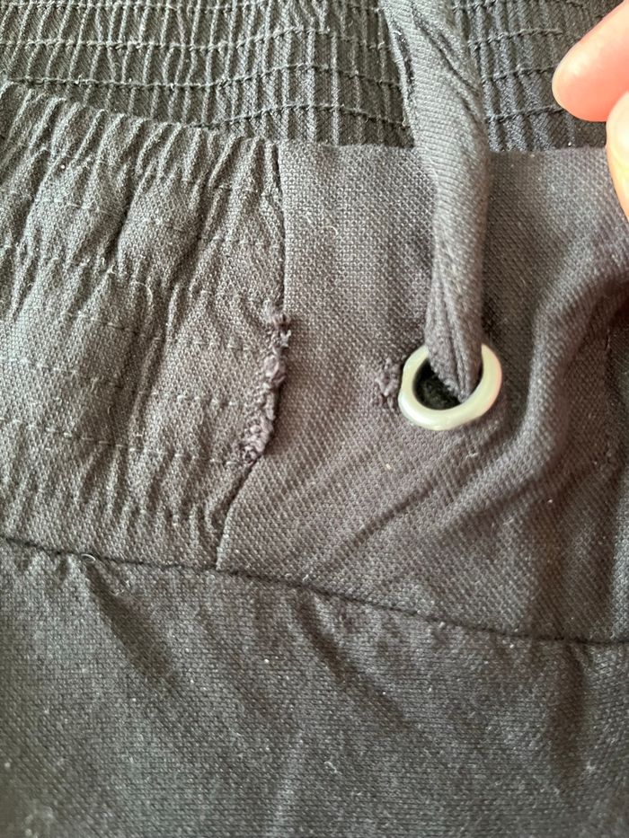 Pantalon léger de grossesse noir Kiabi 40 - photo numéro 4