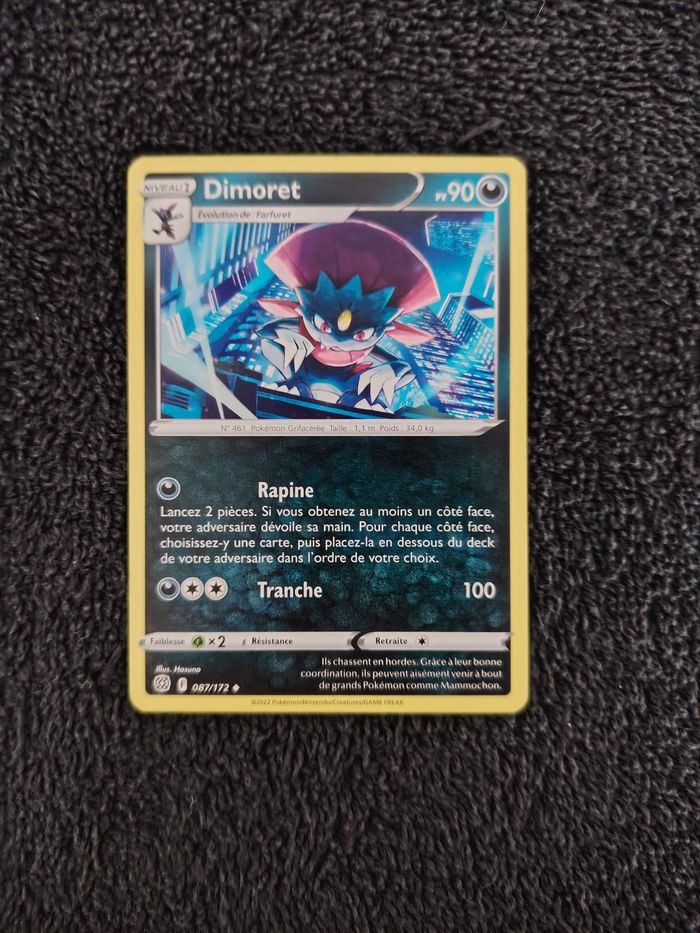 Carte Pokémon Dimoret