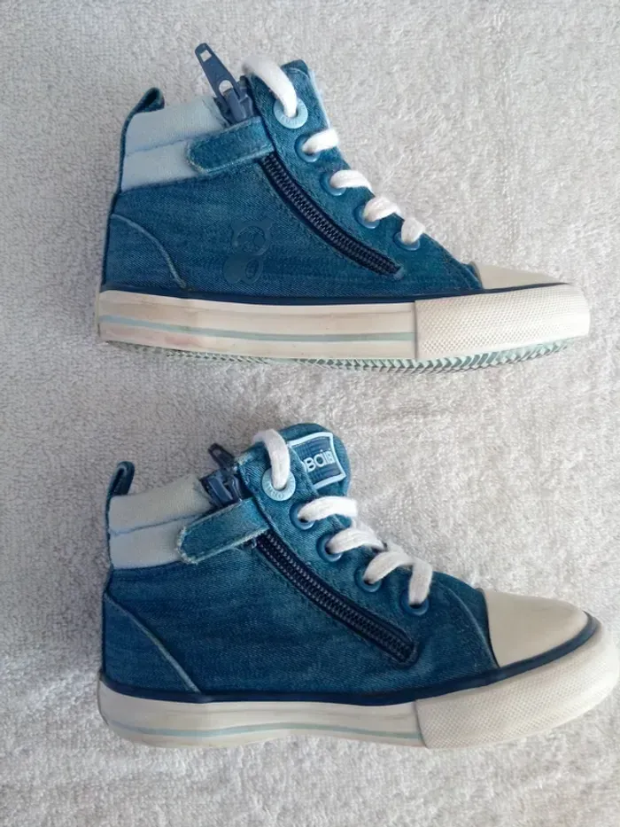 Chaussures basket Obaïbi taille 22 (réf perso N7)(familleac72) - photo numéro 3