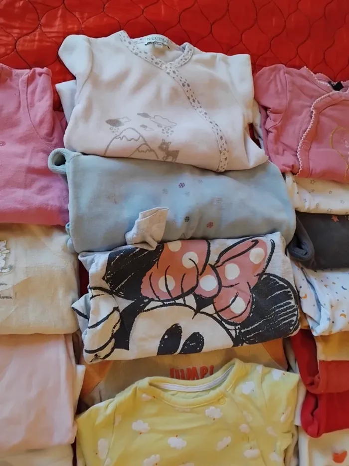 Pyjamas fille 3/6/9mois fille - photo numéro 2