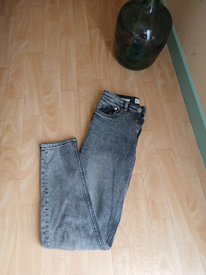 Jean gris mom - Mango