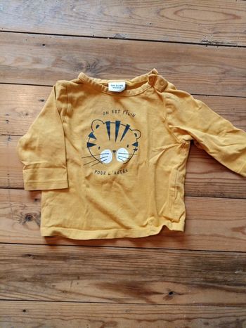 T-shirt bébé 6 mois