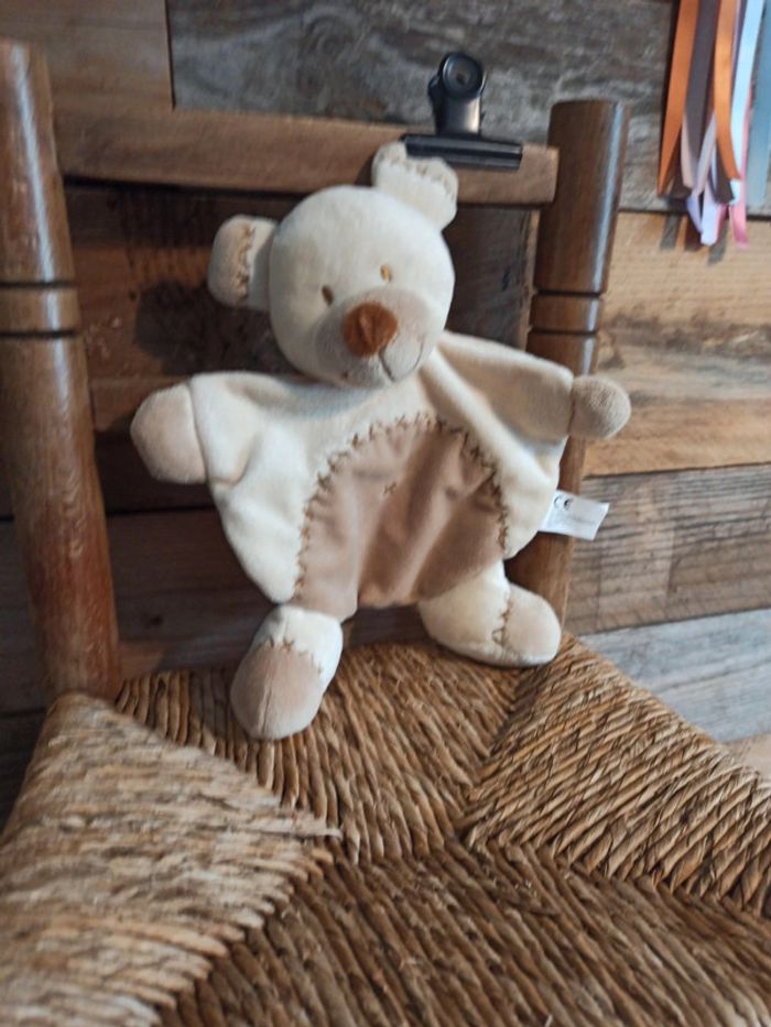 Doudou ours Nicotoy tbe - photo numéro 2