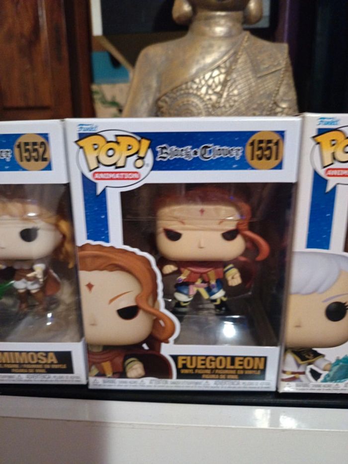NEUF Lot 4 Pop Funko édition Black Clover - photo numéro 3