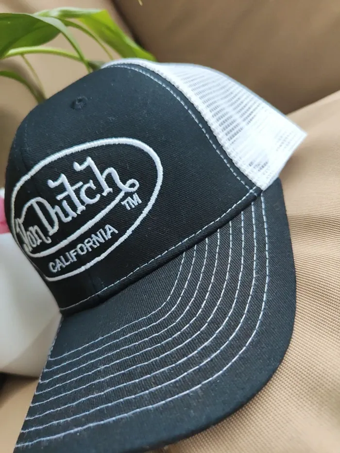 Casquette Trucker Von Dutch noire - photo numéro 2