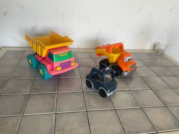 Lot de 3 véhicules premier âge - Ecoiffier & Mattel