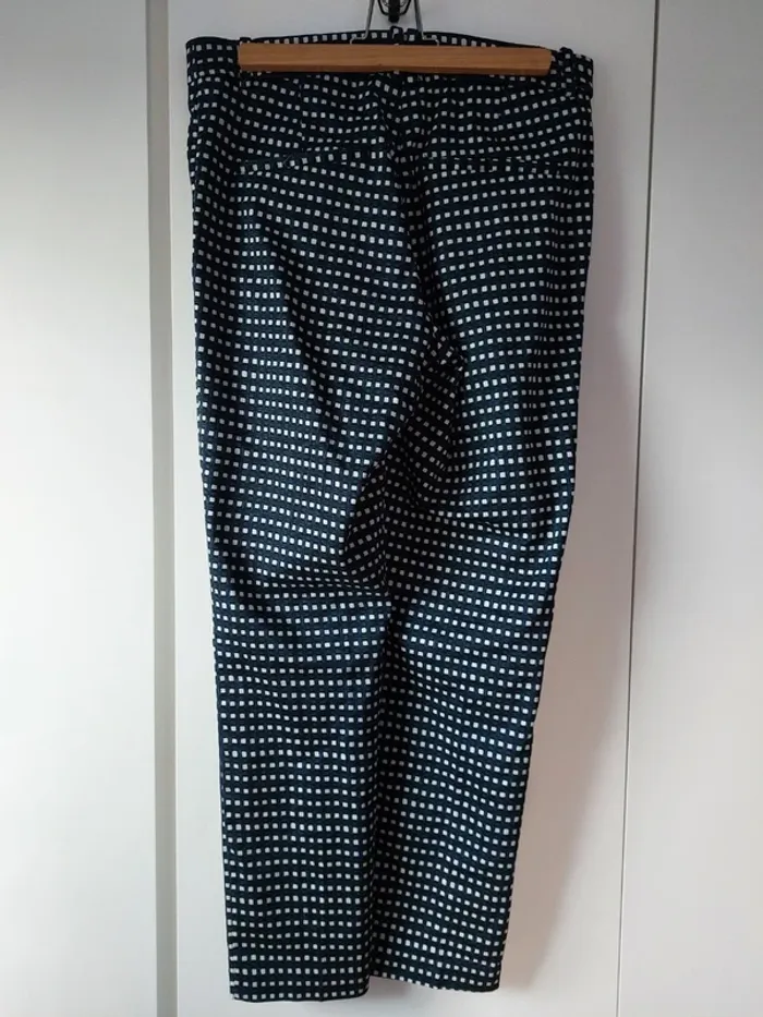 Pantalon cigarette imprimé - photo numéro 4