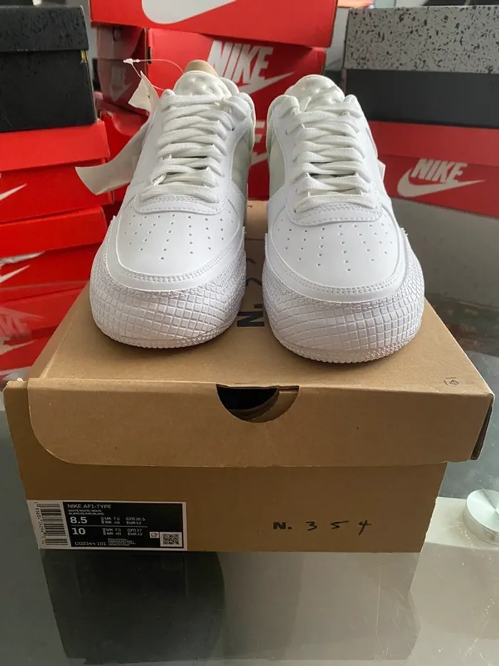 Nike air force 1 type white - photo numéro 8