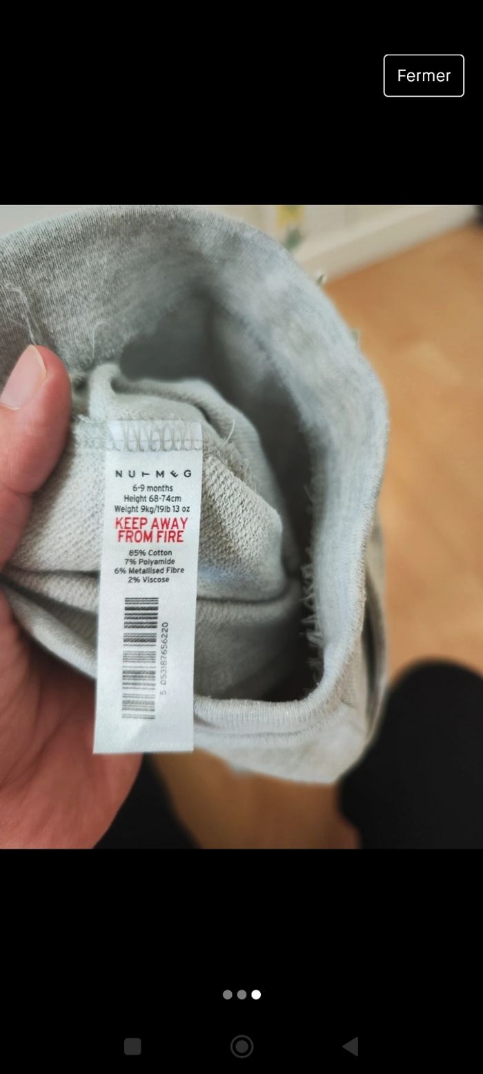 Pantalon bébé fille sarouel - photo numéro 3