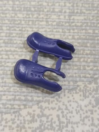 Playmobil cirque chaussures de clown bleues foncées