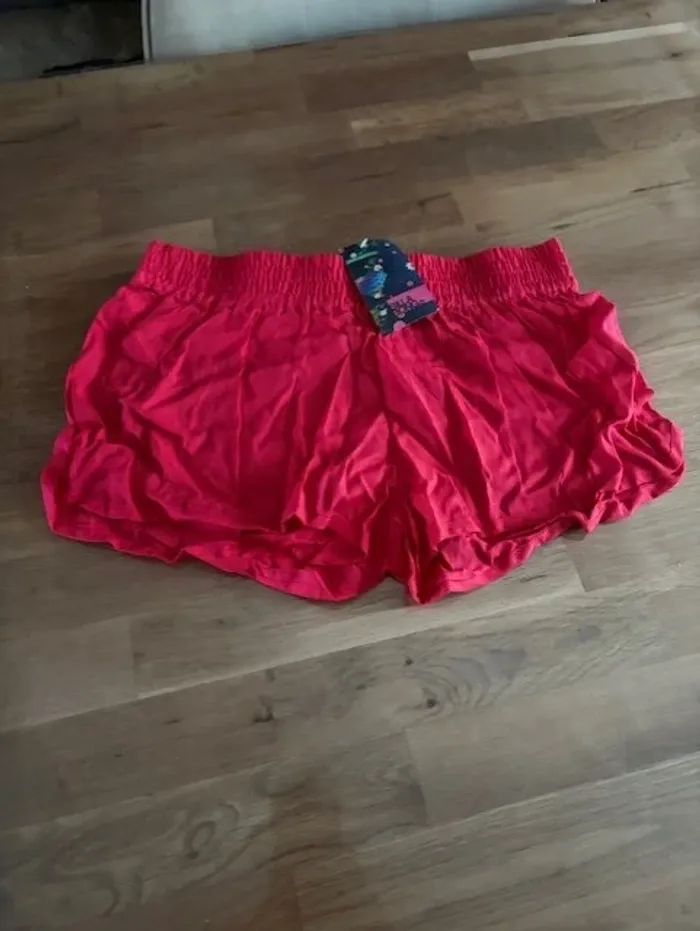 short femme billabong rouge - photo numéro 2