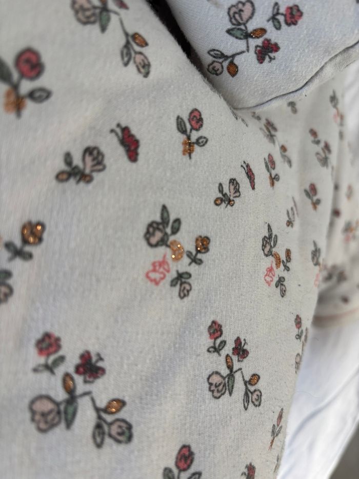 Veste doublée blanche à fleure, Creeks, 2 ans - photo numéro 6