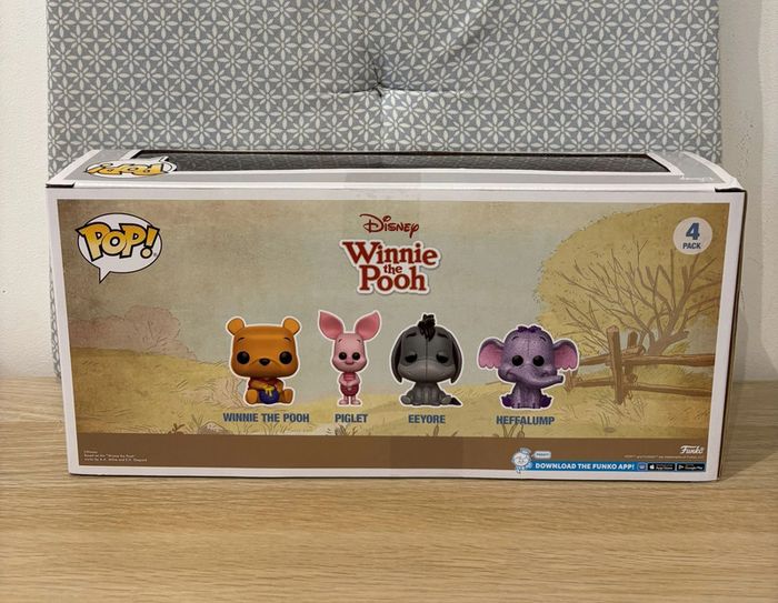 Coffret 4 Pop Figurines Disney "Winnie l'Ourson, Porcinet, Bouriquet et Efelant" - photo numéro 2
