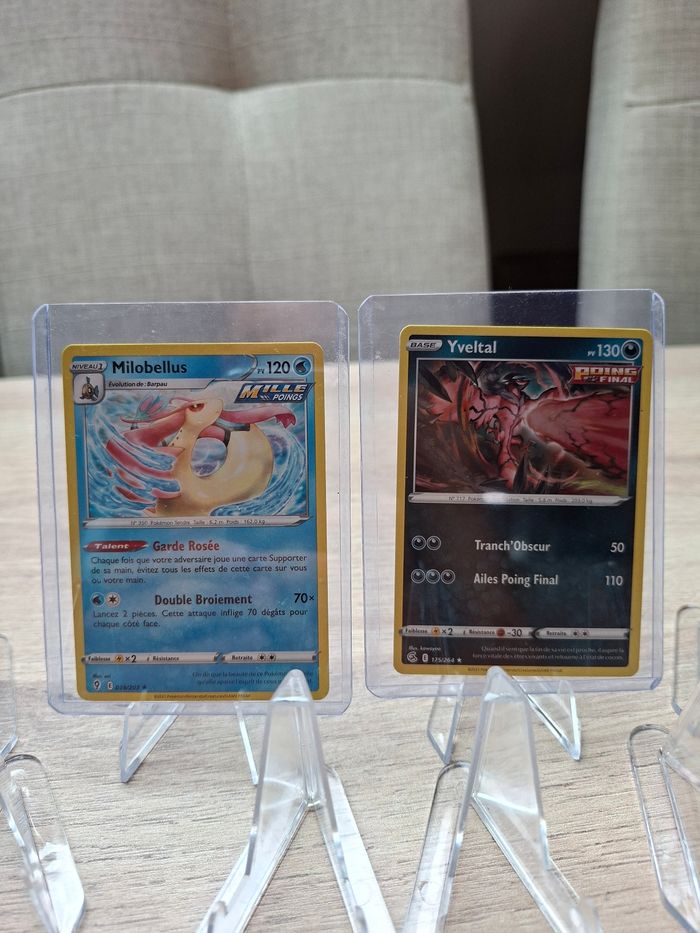 Lot de 10 supports socle pour cartes Pokémon ou autres TCG - photo numéro 5