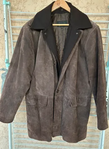 Manteau homme croûte de porc